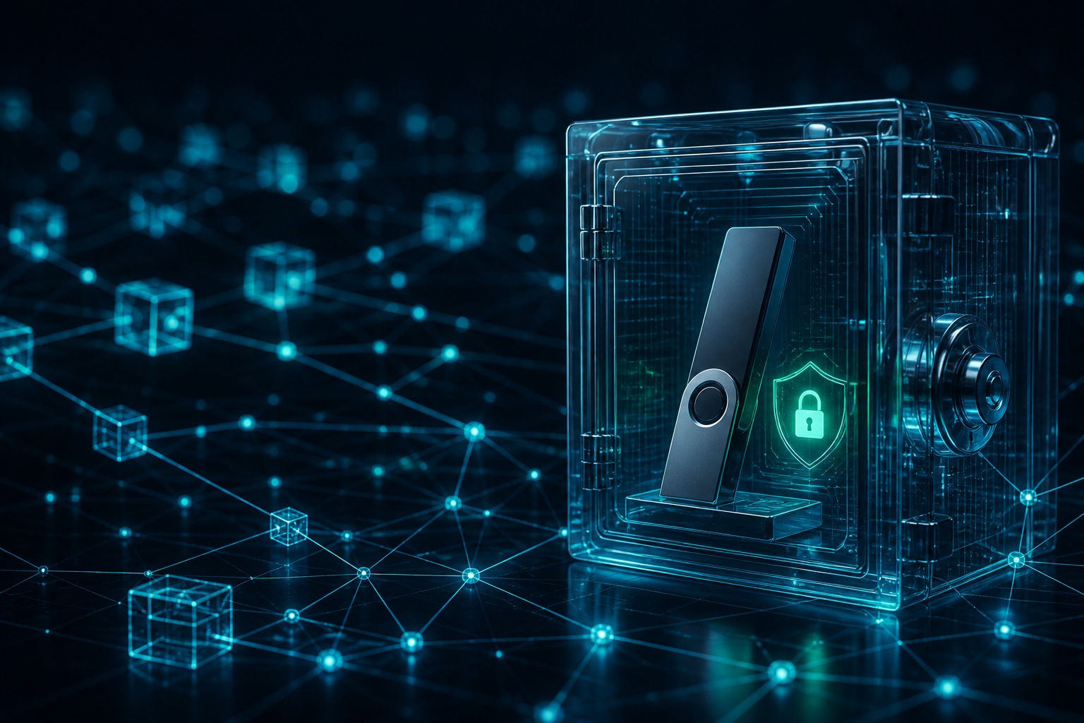 Secure digital wallet in an encrypted vault